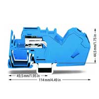 wago萬可 785-613 1導體斷開端子